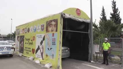 Uzun yola çıkacak sürücüler "Yaşam Tüneli"nden geçiyor