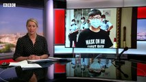 Hong Kong activist Joshua Wong jailed over Tiananmen vigil - BBC News