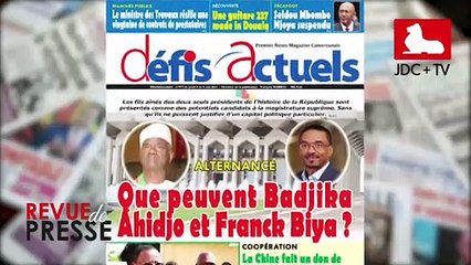REVUE DE PRESSE CAMEROUNAISE DU 06 MAI 2021