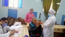 وكيل وزارة الصحة بالدقهلية  يشهد فعاليات تلقي أولى جرعات لقاح فيروس كورونا لكبار السن وذوي الاحتياجات الخاصة 