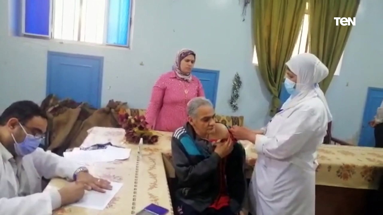 وكيل وزارة الصحة بالدقهلية  يشهد فعاليات تلقي أ...