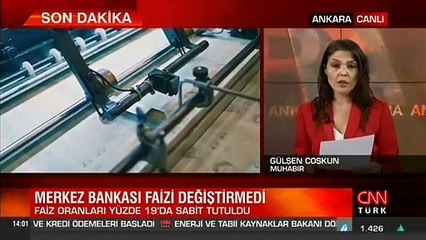 Mayıs 2021 Merkez Bankası faiz kararı açıklandı! İşte MB politika faiz oranı