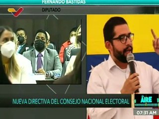 Dip. Bastidas: Nuevo Poder Electoral está apegado a las leyes venezolanas