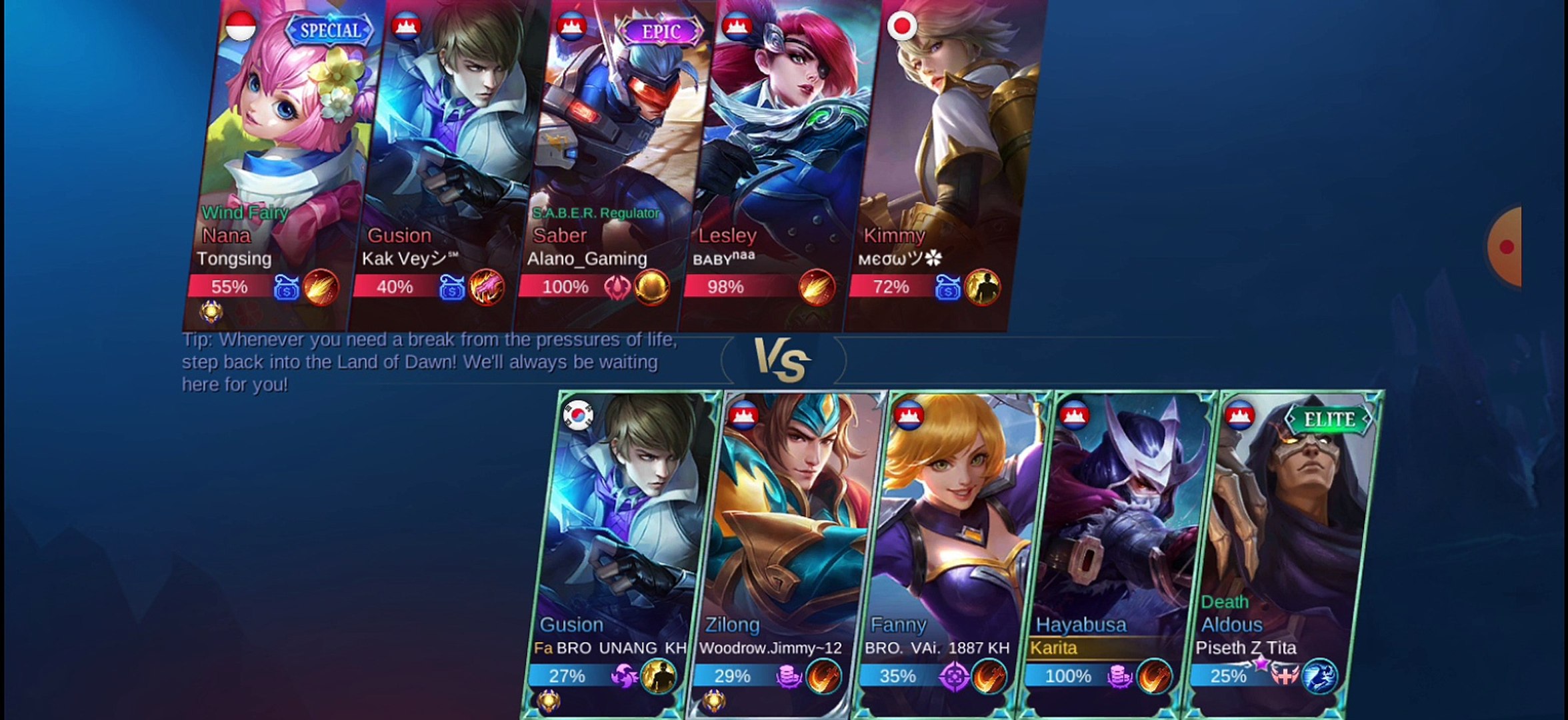 Mobile Legends Game Play 2021