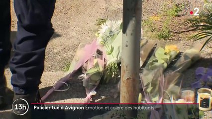 Policier tué : l'émotion et la colère des habitants d'Avignon