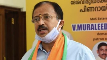 Union Minister V Muraleedharan's vehicle attacked by mob in Bengal's West Midnapore