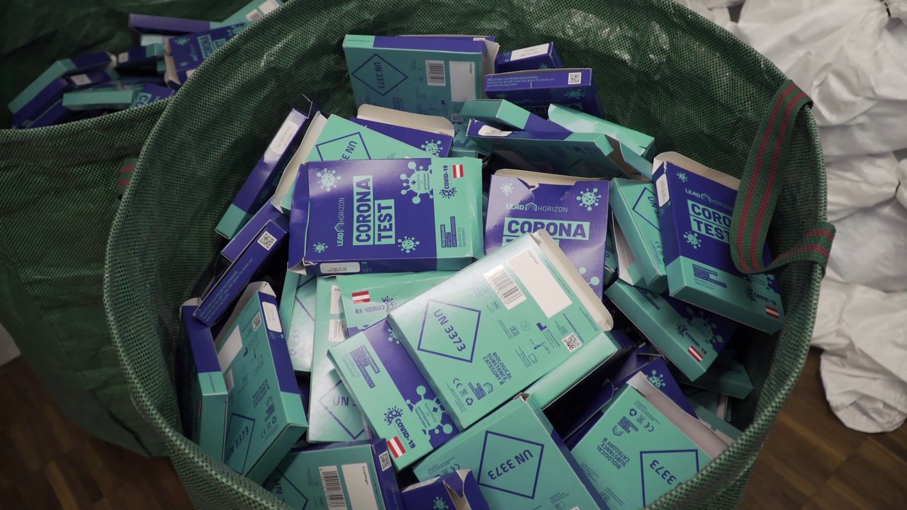 Alles gurgelt: Die Reise eines Gurgel-Tests