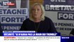 Marine Le Pen affirme que, contrairement au parti Les Républicains, "il n'y en a pas un qui vote Emmanuel Macron" au Rassemblement national