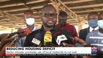 Reducing Housing Deficit: Sector minister promotes use of local materials to cut cost (6-5-21)