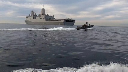 U.S MEU Marines • Air + Sea VBSS Training