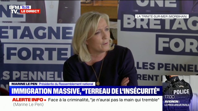 Pour Marine Le Pen, Éric Dupond-Moretti a une forme de féminisme bien à lui