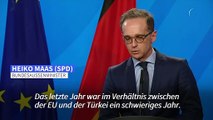 Maas sieht Verhältnis von EU und Türkei auf Weg der Besserung