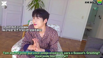 [PT-BR] KNK Relay Self Cam! Jihun pergunta a Dongwon!