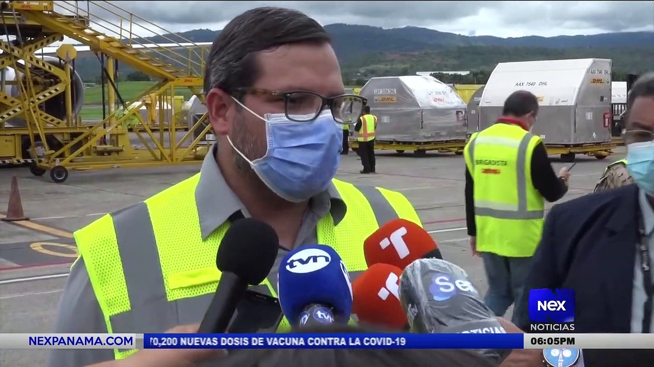 Llegan más dosis de la vacuna Pfizer a Panamá  - Nex Noticias