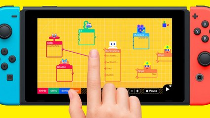 Download Video: L'ATELIER DU JEU VIDÉO : Créer ses jeux soi-même sur Nintendo Switch