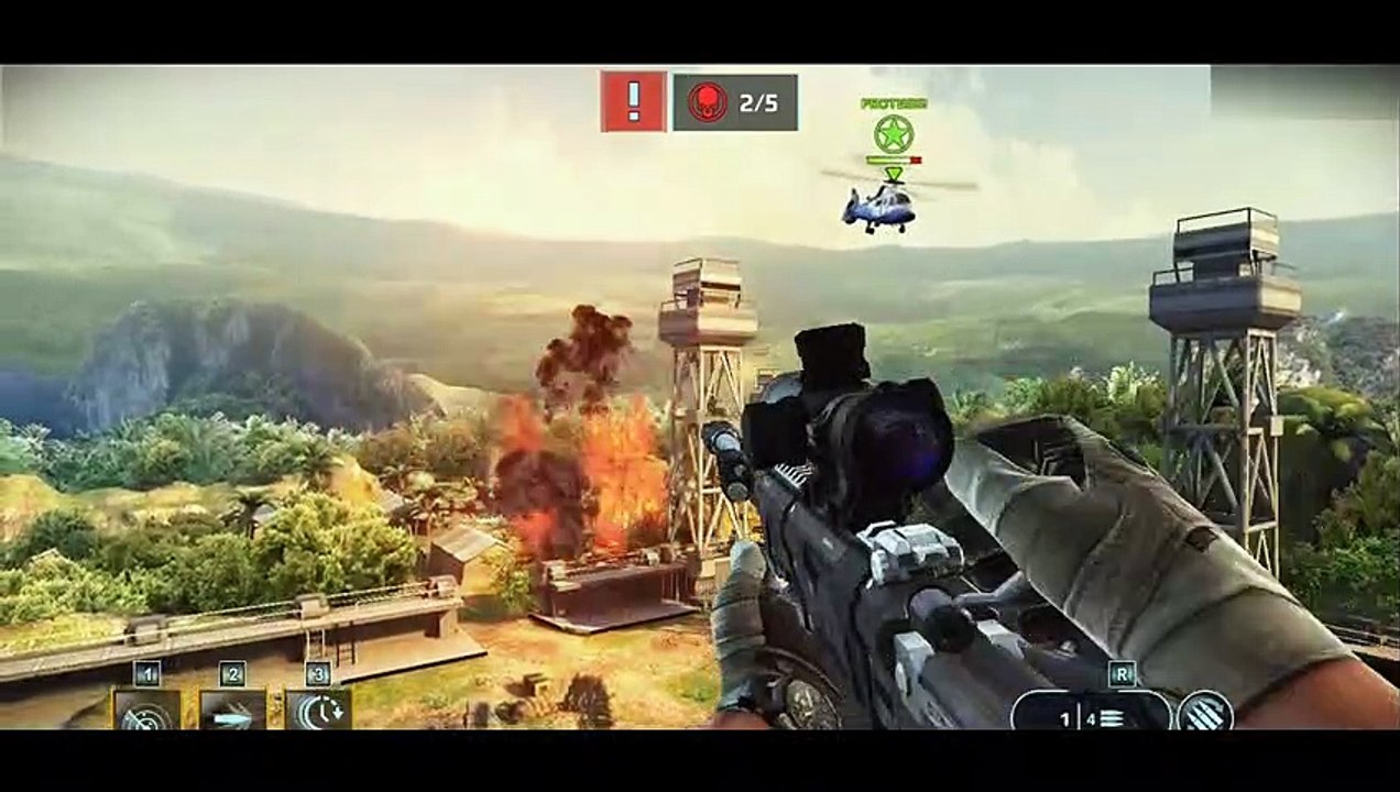 Sniper Fury: Nessun pericolo per l elicottero (No danger to the helicopter)