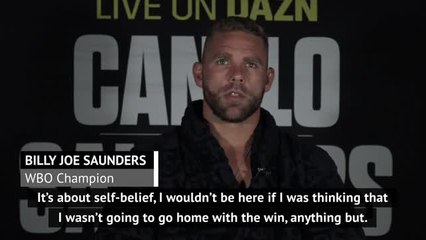 Saunders ready to 'turn boxing world upside down' with Canelo upset