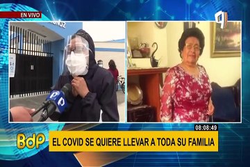 Angustiada mujer suplica por una cama UCI para su madre en la Villa Mongrut