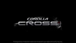 Toyota Corolla Cross 2021. Publicidad Japonés.