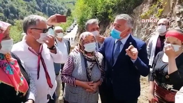 İYİ Parti heyeti, İkizdere’de: “Ak Partililer, firmanın avukatlığını yapacağına, vatandaşı dinlesinler”