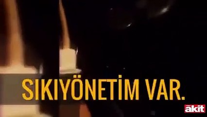İşte tatbikat var diye 'kandırılıp' köprüye götürülen ana kuzuları...