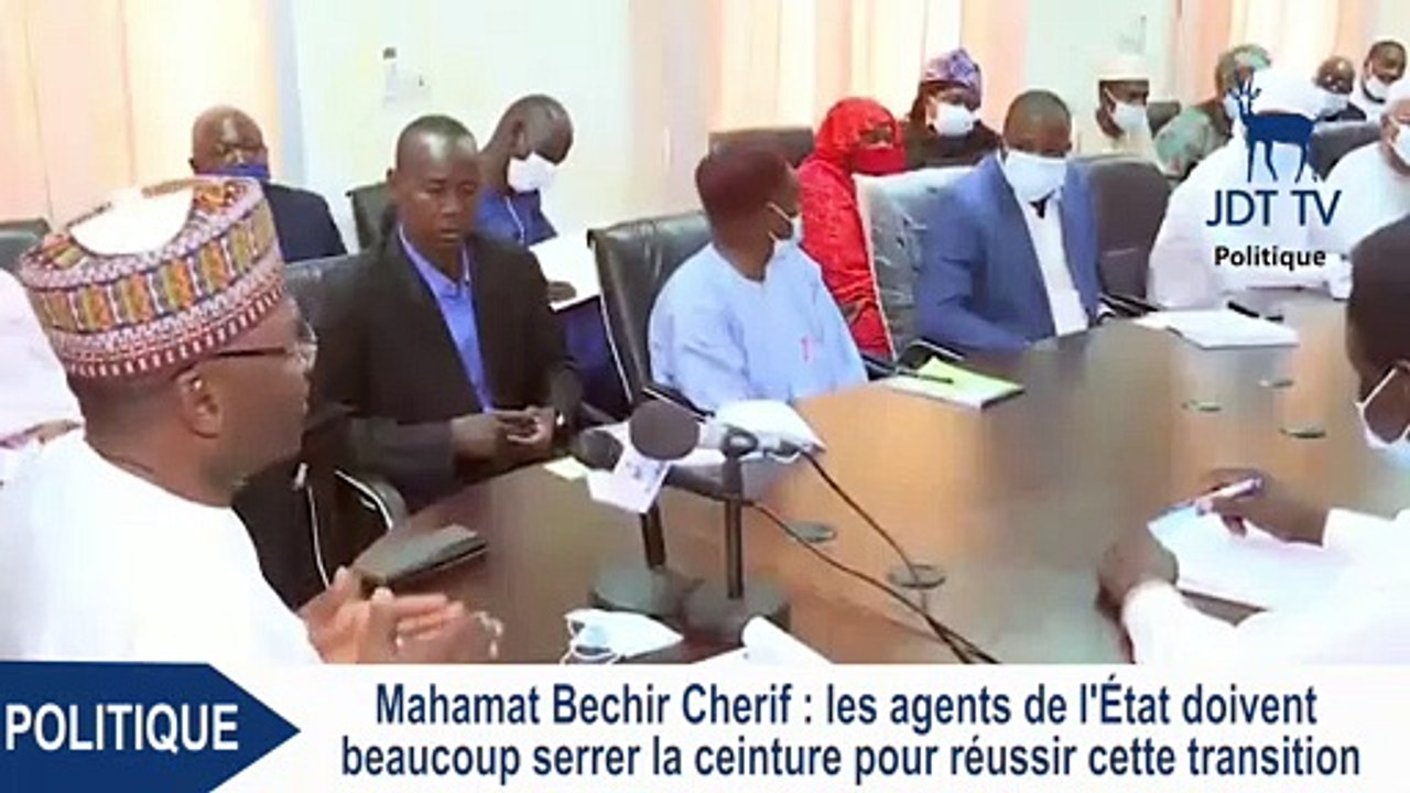 MAHAMAT BECHIR : les agents de l'Etat doivent  serrer la ceinture pour réussir cette transition
