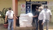 कोरोना से बचाने जायसवाल समाज की सराहनीय पहल, फं्रटलाइन वर्करों के लिए महापौर को दिए 130 पीपीई किट