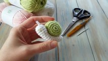 (Crochet) How To Crochet A Snail - Yarn Scrap Friday