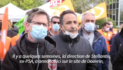 Filière automobile: rassemblement au Mans et à Douvrin contre les fermetures de sites