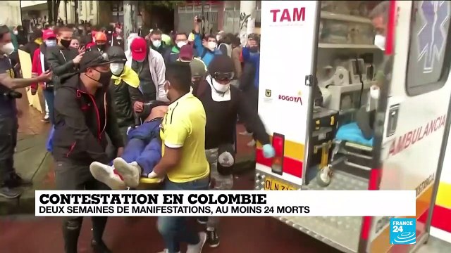 Contestation en Colombie : deux semaines de manifestations, au moins 24 morts