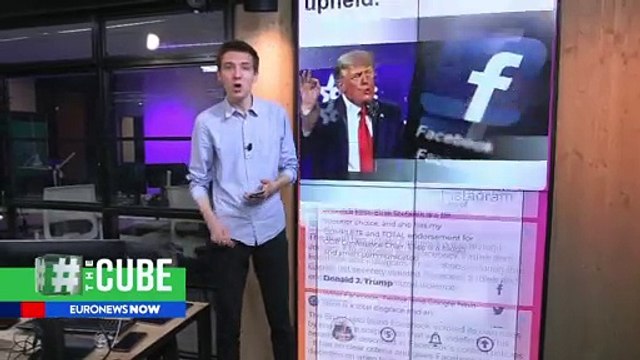 Trump's new blog posts can be shared on Facebook & Twitter despite ban