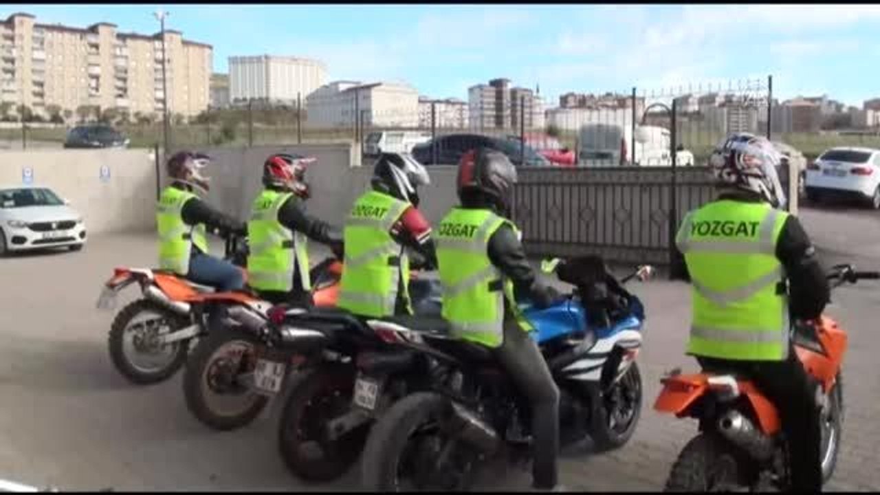 Yozgat Valiliği, Vefa Sosyal Destek Grubu bünyesinde motorize ekip oluşturdu