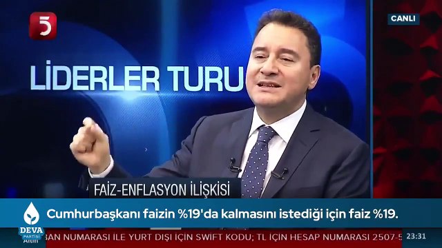 Babacan: Erdoğan'ın teorisi doğruysa talimatı versin ve faizi indirsin