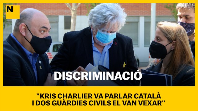 Discriminació: Kris Charlier va parlar català i 2 guàrdies civils el van vexar