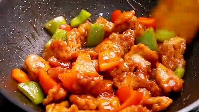 Sweet And Sour Chicken Recipe | Sweet And Sour Chicken Restaurant Style | By Spice Eats