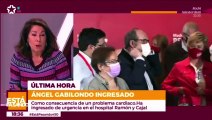 Lola Carretero confirma que lo que ha sufrido Ángel Gabilondo ha sido una arritmia cardiaca mientras se iba a vacunar