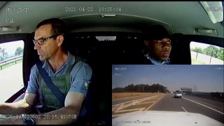 More footage from failed cash in transit heist in Pretoria, Now thats how you drive!!- short​