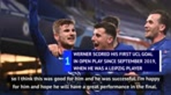 Nagelsmann delighted for Werner after striker reaches Champions League final