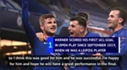 Nagelsmann delighted for Werner after striker reaches Champions League final