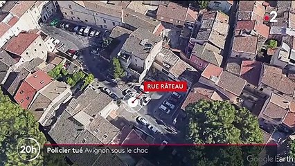 Policier tué : ses collègues lui rendent hommage, Avignon sous le choc