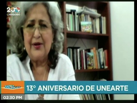 Tibisay Lucena: Hoy en día es un orgullo tener una universidad como la UNEARTE