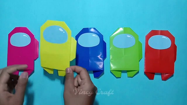 Origami Among Us | Diy Among Us | Easy Crafts