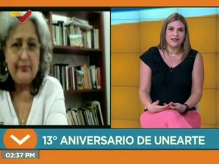 Rectora de la UNEARTE: Celebración del Bicentenario va hacer a través de las expresiones artísticas