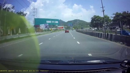 Truck Rolls Downhill Right into Head On Collision
