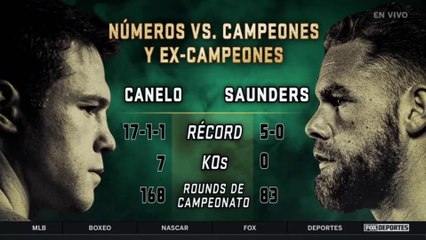 Analizamos la pelea entre 'Canelo' y Saunders: Boxeo