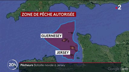 Jersey : les pêcheurs français manifestent en eaux britanniques