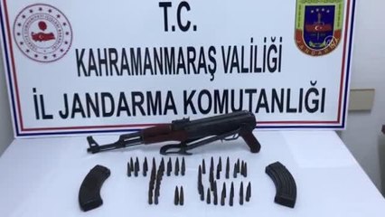 KAHRAMANMARAŞ - Toprağa gömülü kalaşnikof ele geçirilen operasyonda bir kişi gözaltına alındı