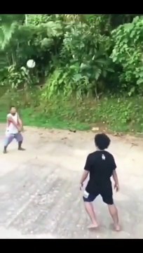 Coup de génie en volley-ball