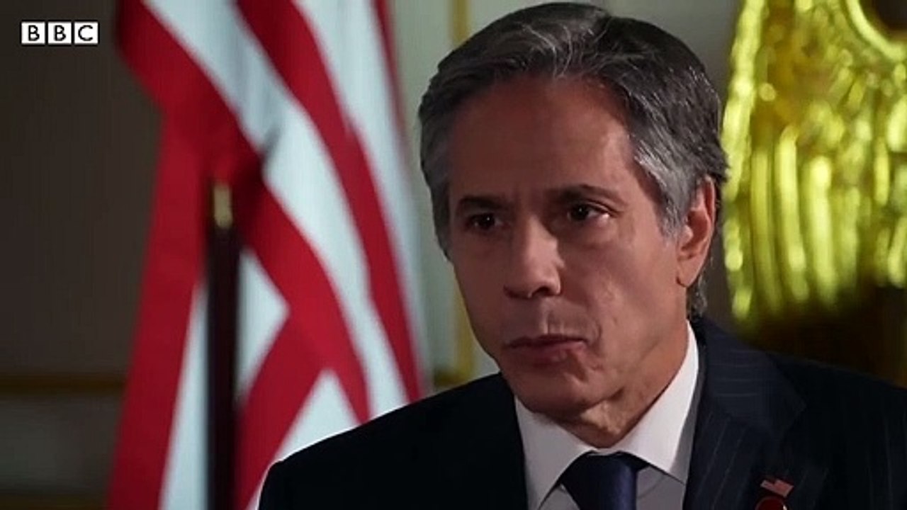 US secretary of state warns on Russia and China - BBC News