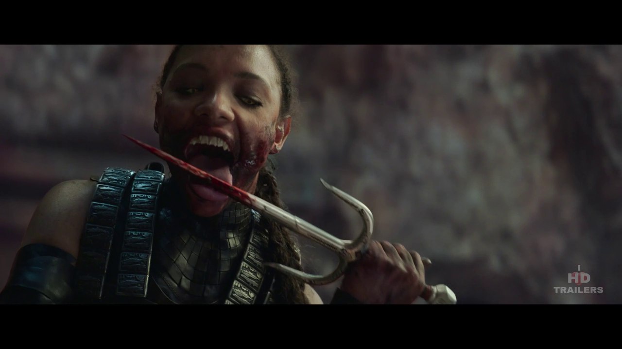 EXCLUSIVE EDIT: MILEENA vs SONYA BLADE FULL FIGHT SCENE MORTAL KOMBAT MOVIE 2021 / MILEENA NEARLY KILLS SONYA